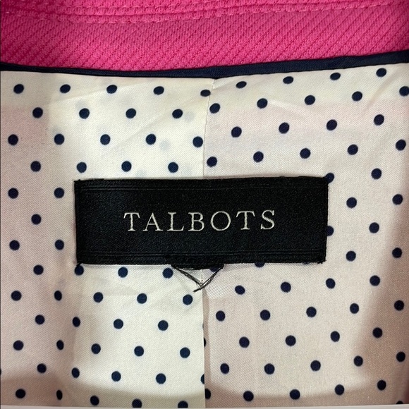 Talbots Barbie Pink Blazer Tailored Suit Jacket - Picture 2 of 9